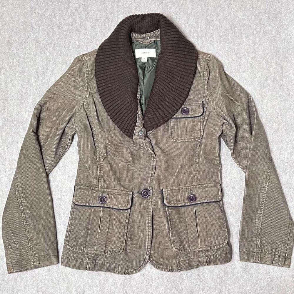 Merona Women's Brown and Khaki Jacket